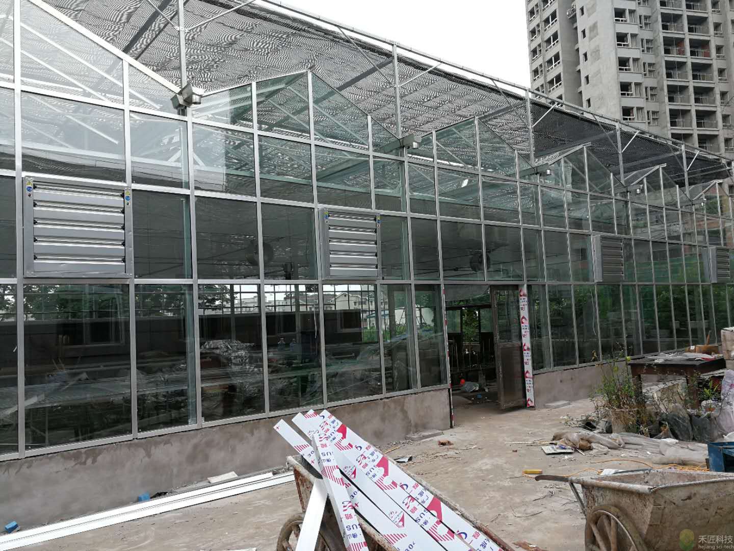 資環(huán)學院紫色土基地溫網(wǎng)室改造項目